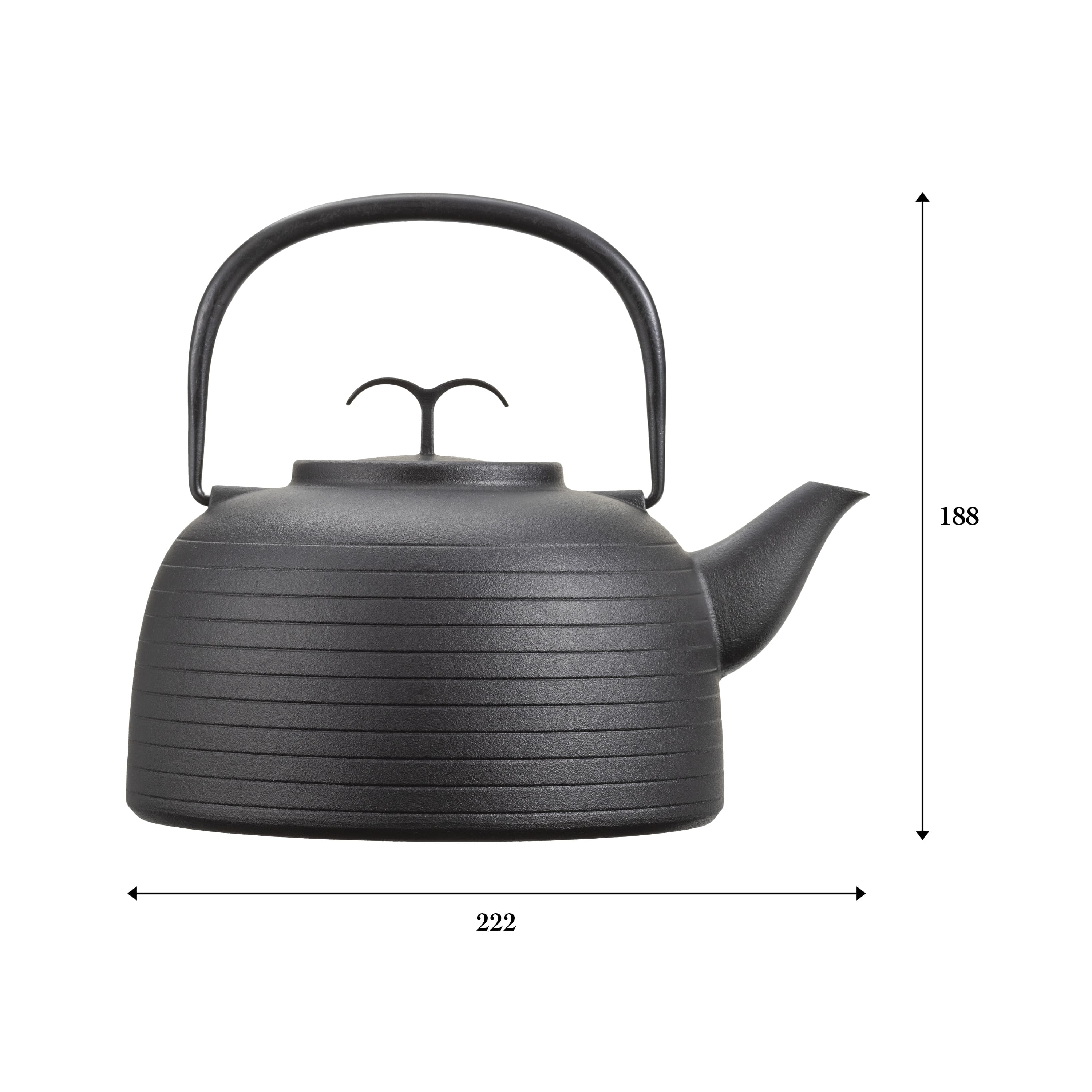 Palma ケトル 1.85L | 南部鉄器の老舗 及源鋳造 OIGEN 公式オンライン