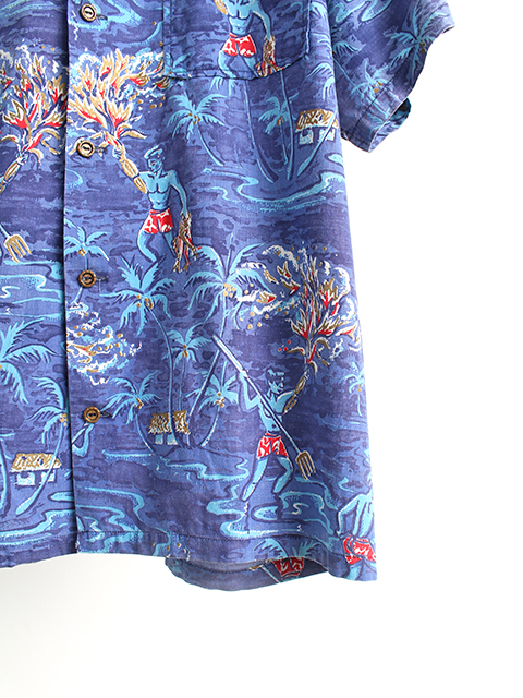 USED】50s VINTAGE ALOHA SHIRT HAWAIIAN PATTERN - 毎日を楽しく豊か