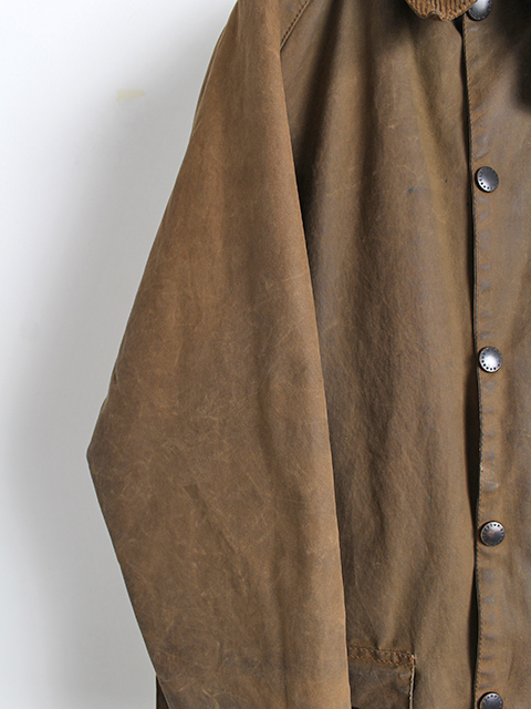VINTAGE】93s 3warrant Barbour MOORLAND Olive C42 - 毎日を楽しく