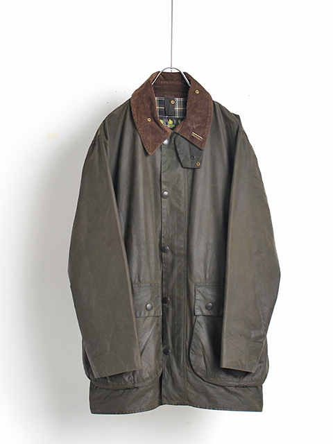 VINTAGE】3WARRANT Barbour『BORDER』OLIVE 