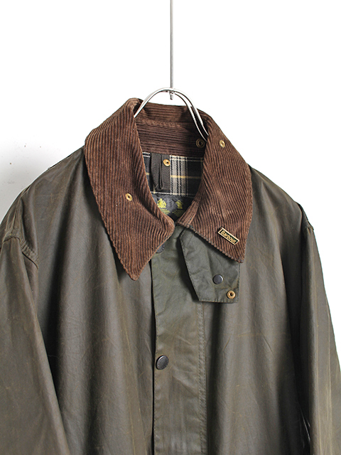 VINTAGE】3WARRANT Barbour『BORDER』OLIVE 