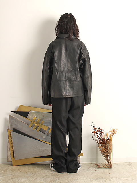 LEATHER URBAN RIDER'S JACKET yoused-OIKOS 毎日を楽しく豊かにする