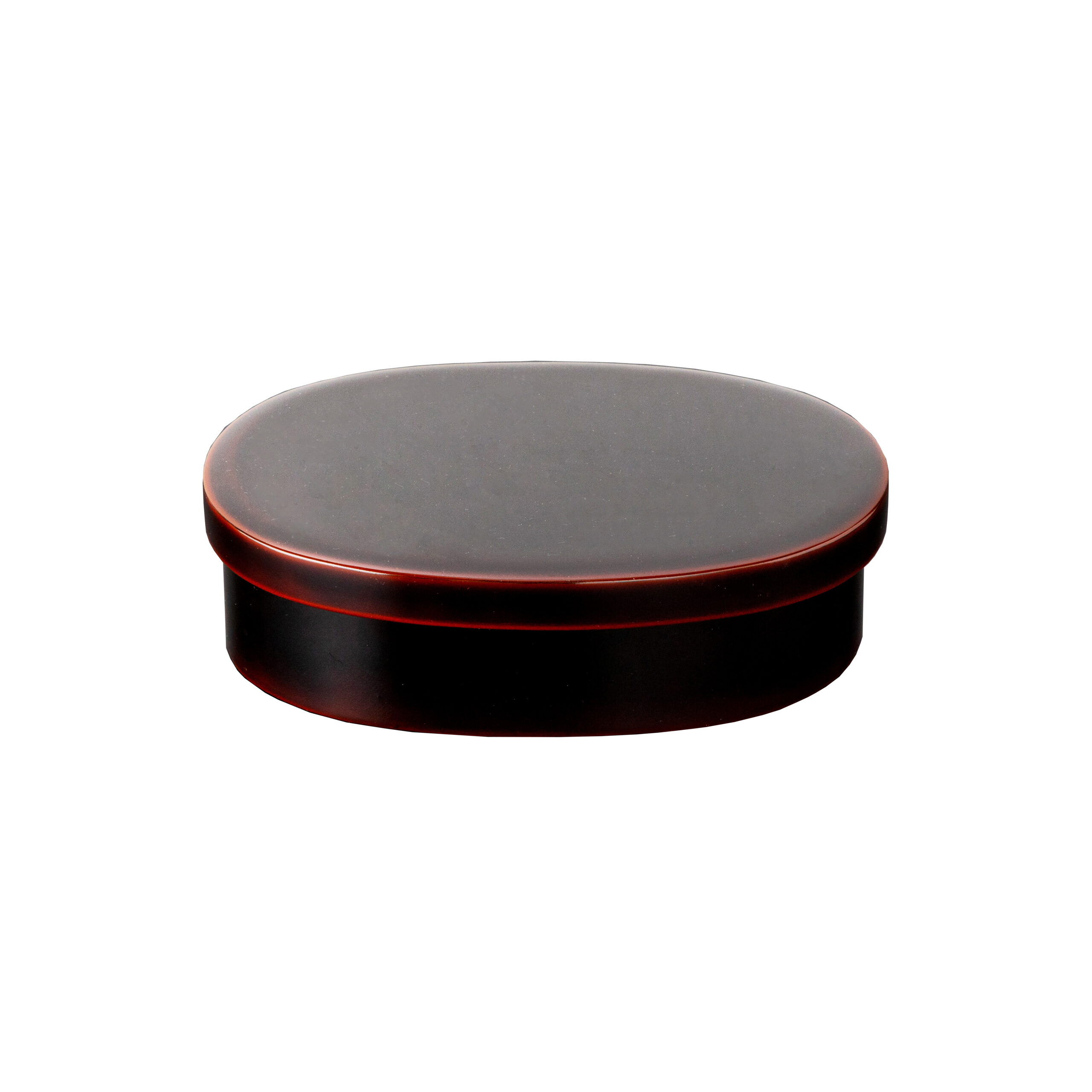 木製漆塗 小判弁当 溜内朱 | 大音師漆器店