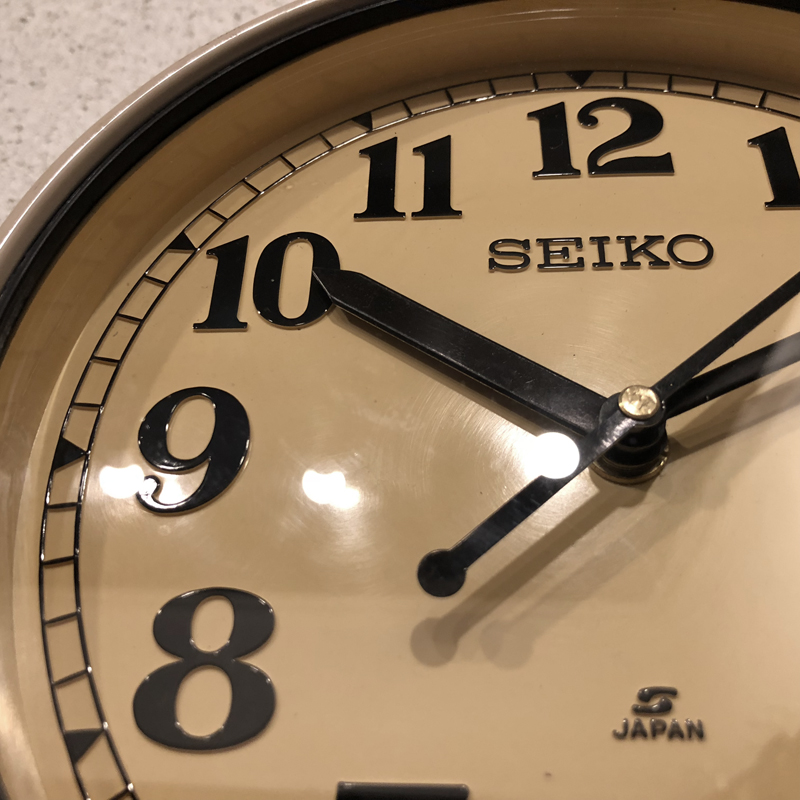 SEIKO 防塵時計（セイコー）壁掛け時計（バスクロック） | OLDS