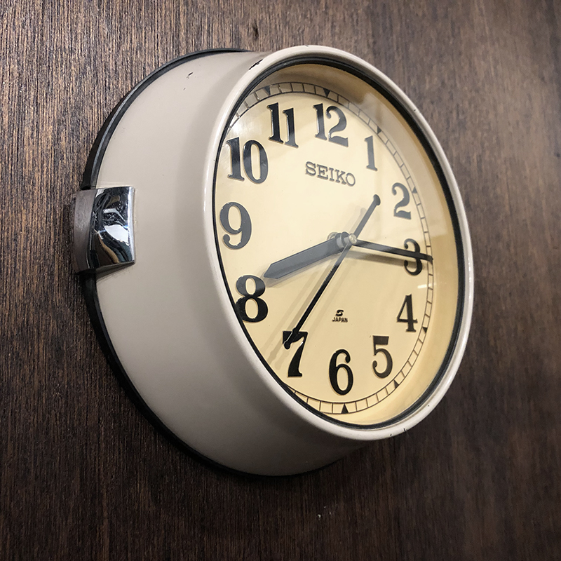 SEIKO セイコー SEIKOSHA 防塵時計 Bus Clock Vintage Model バス