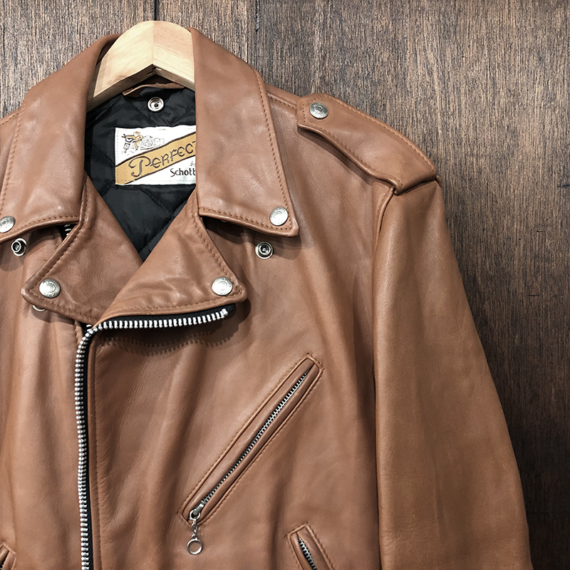 Schott Perfecto 118 Double Riders Jacket Camel 36 ショット