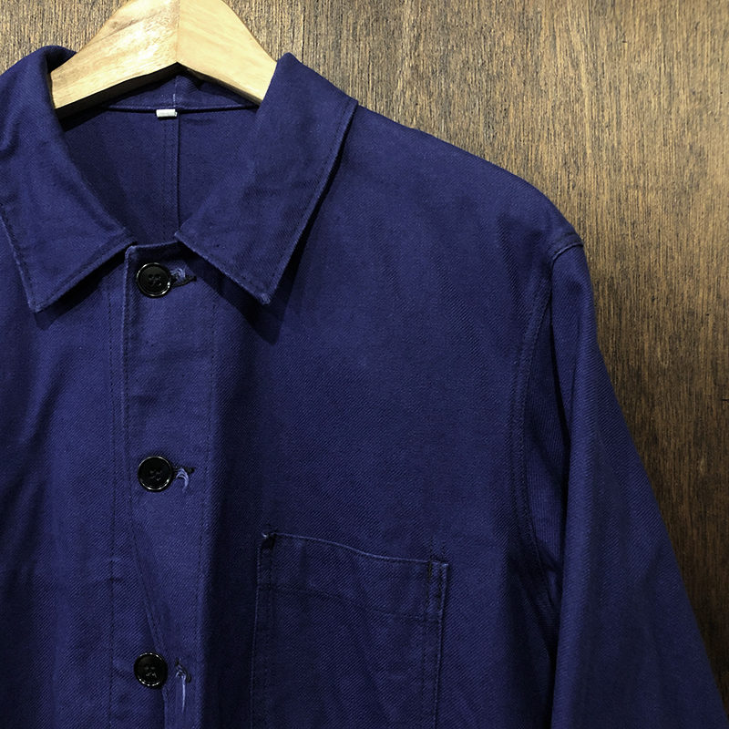 Vetra Super Cotton Twill French Blue Work Jacket 44 ベトラ