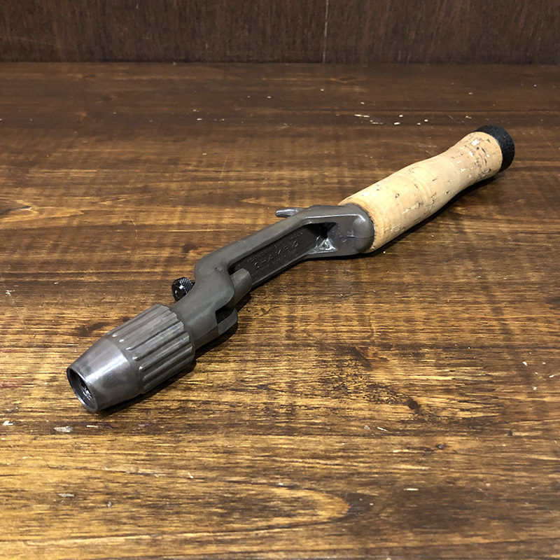 Featherweight Champion Grip Cork Handle Logo Rubber End Rod Handle