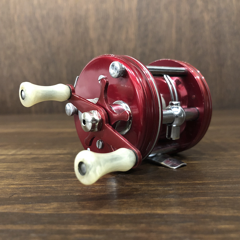 Abu Record Ambassadeur 5000 Svangsta Red With Case アブ レコード