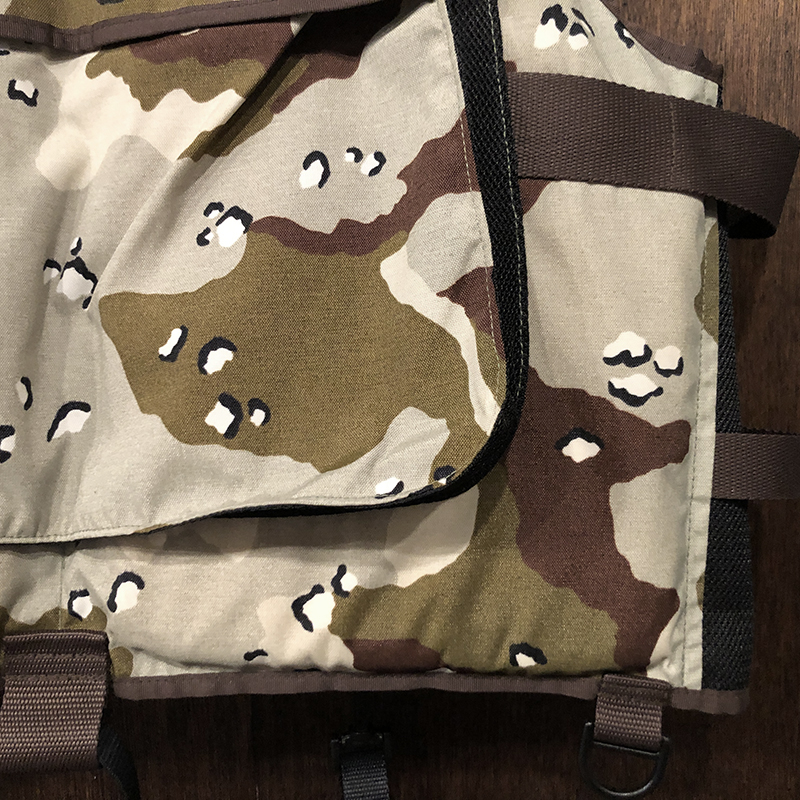 Anglers House Life Floating Vest Jacket Sand Camo Deadstock