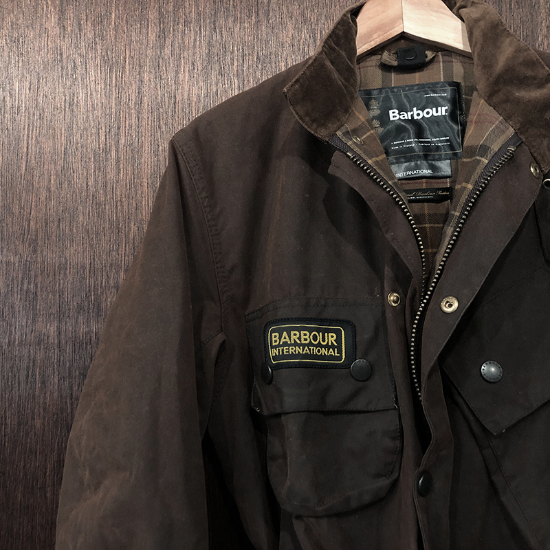 Barbour International Jacket Brown C36 Mint バブアー ビンテージ