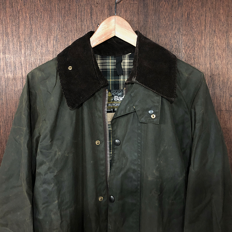 Barbour 2Warrant Burghley Coat Sage C38 バブアー バーレー コート