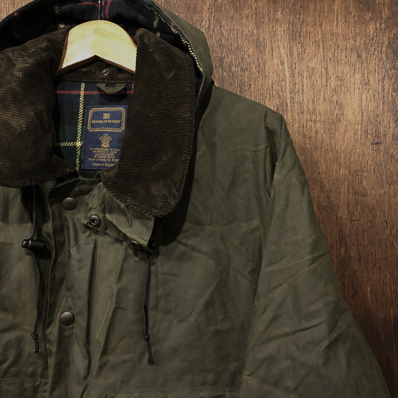 House of Hardy Oild Spey Wading Jacket With Hood Deadstock ハウス