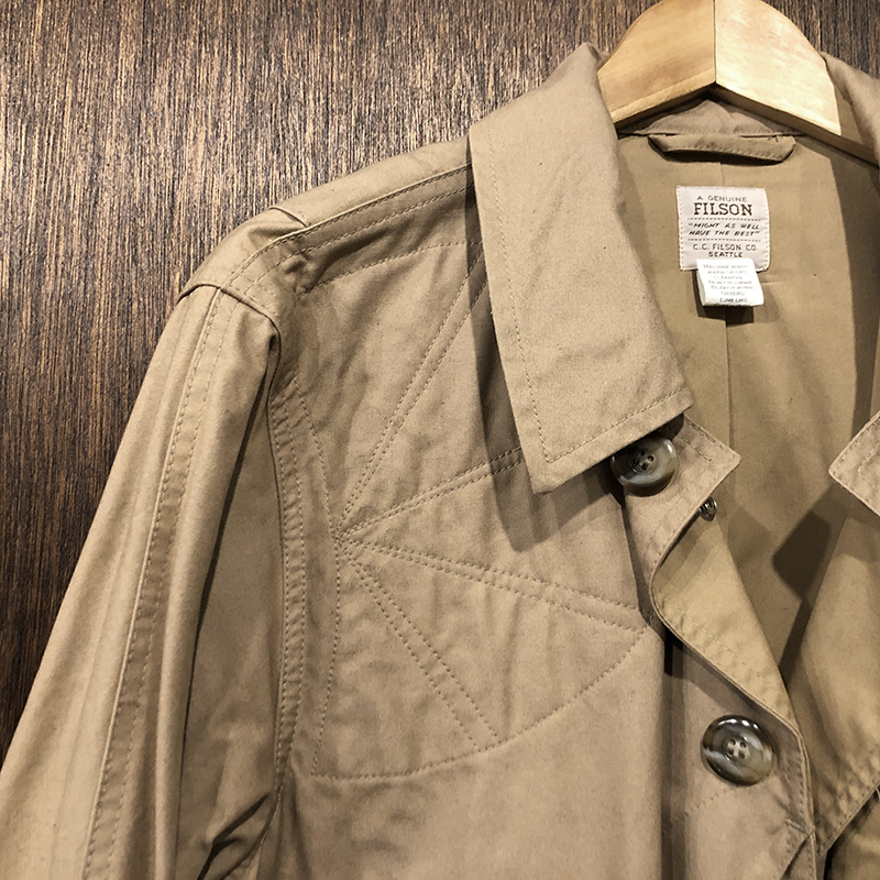 Filson Shelter Cloth Waterfowl Upland Hunting Jacket Tan 38 Mint