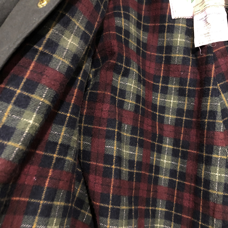 Backhouse Barbour Oild Cotton Stockman's Riding Coat Black バック