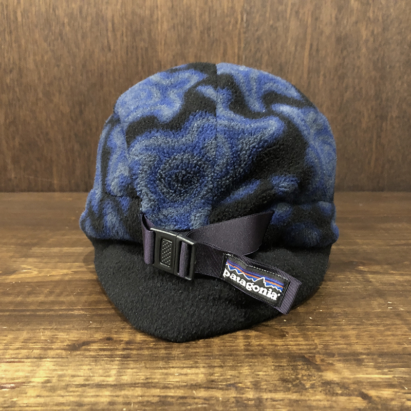 Patagonia Duckbill Synchilla fleece Cap Purple Black Zenturtle L