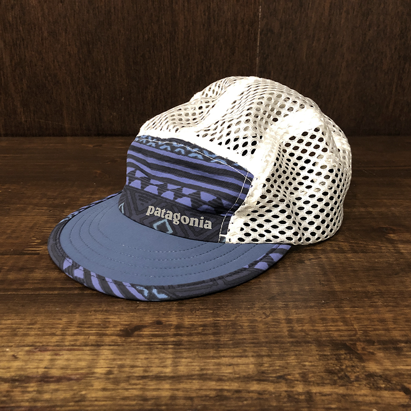 Patagonia Duckbill Cap Bullseye Black Purple Fits All Mint