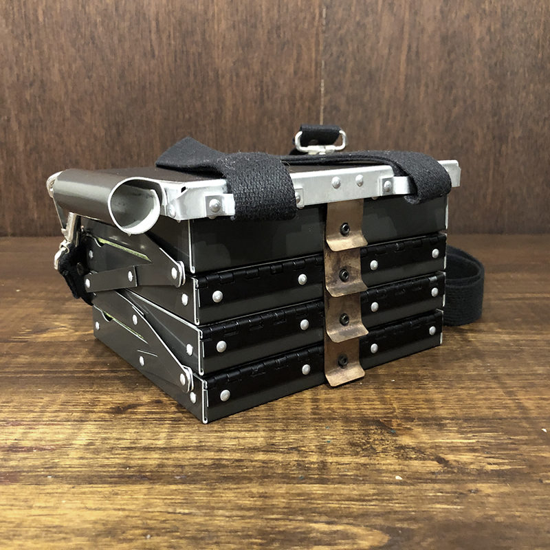 Richardson Chest Fly Box 4tray Black Finish Deadstock リチャード