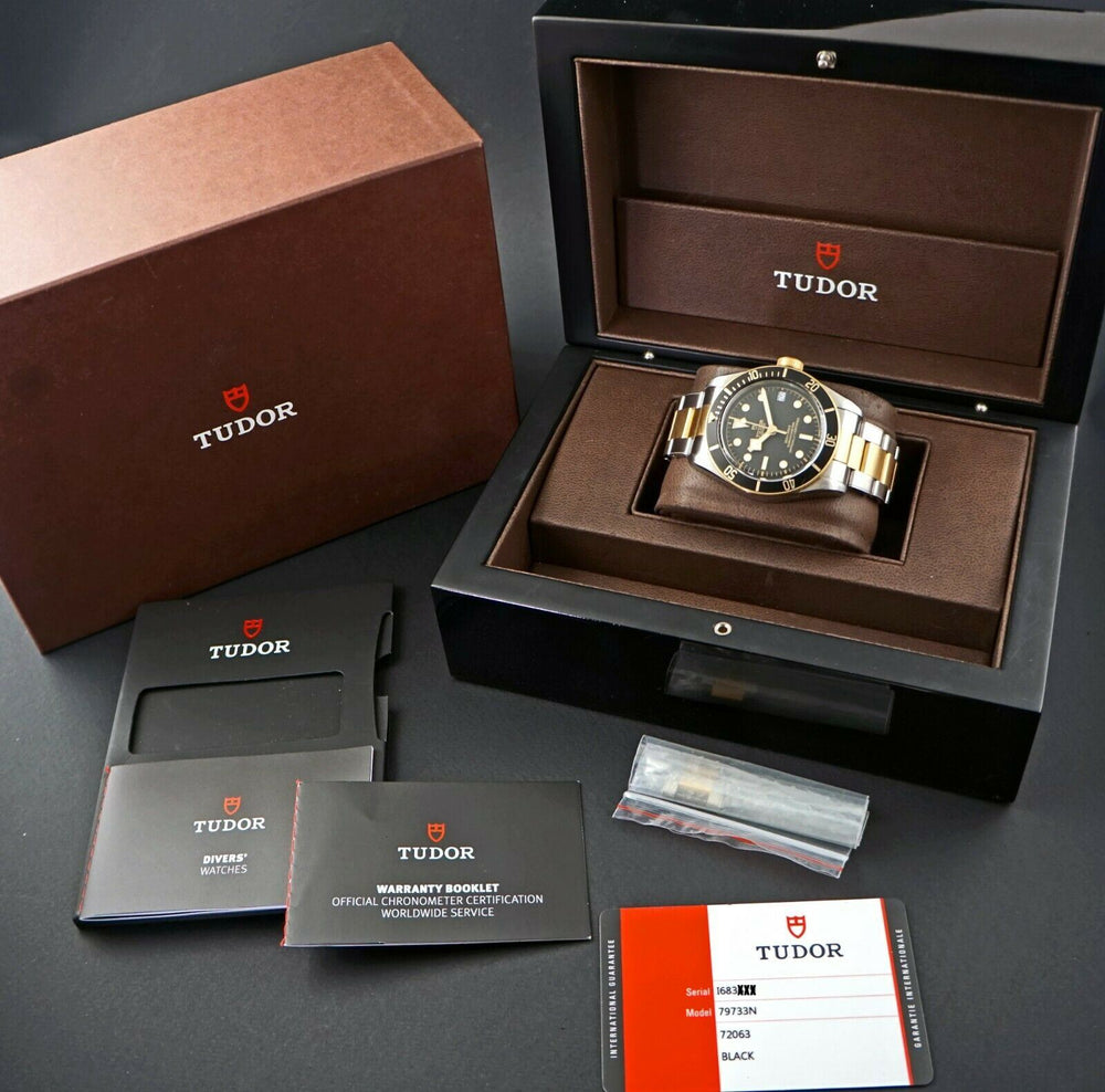 Tudor 79733 Black Bay Heritage Steel & Gold, Pristine Condition