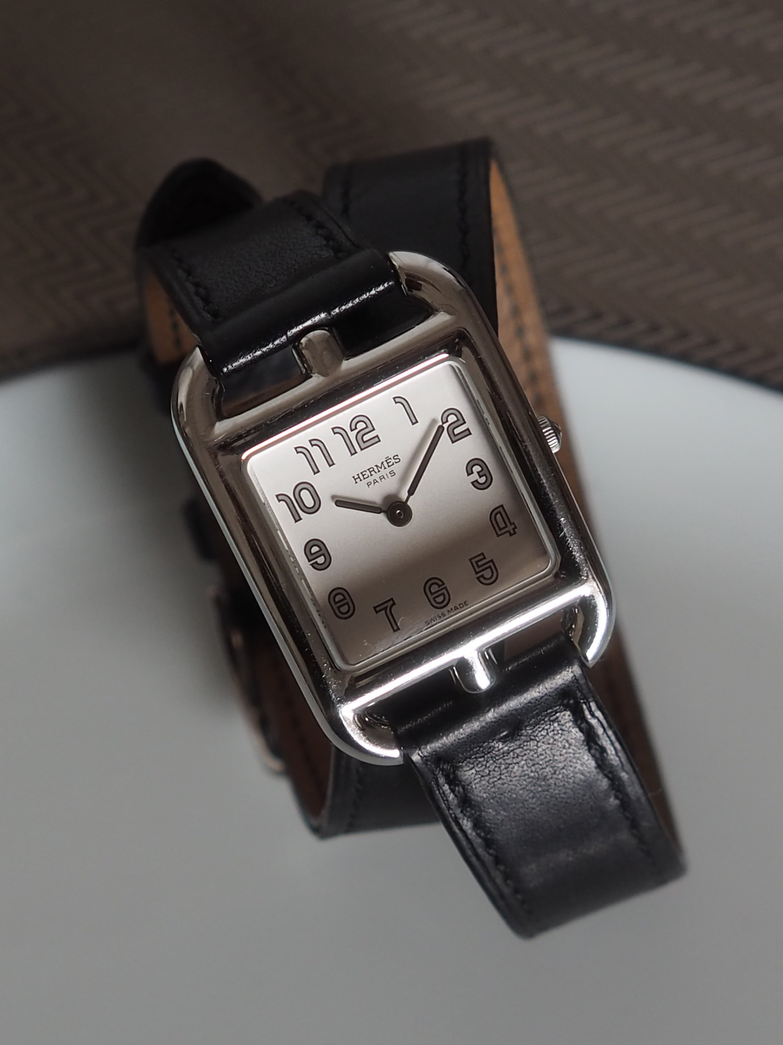 HERMES エルメス ケープコッド ウォッチ 腕時計 ドゥブルトゥール