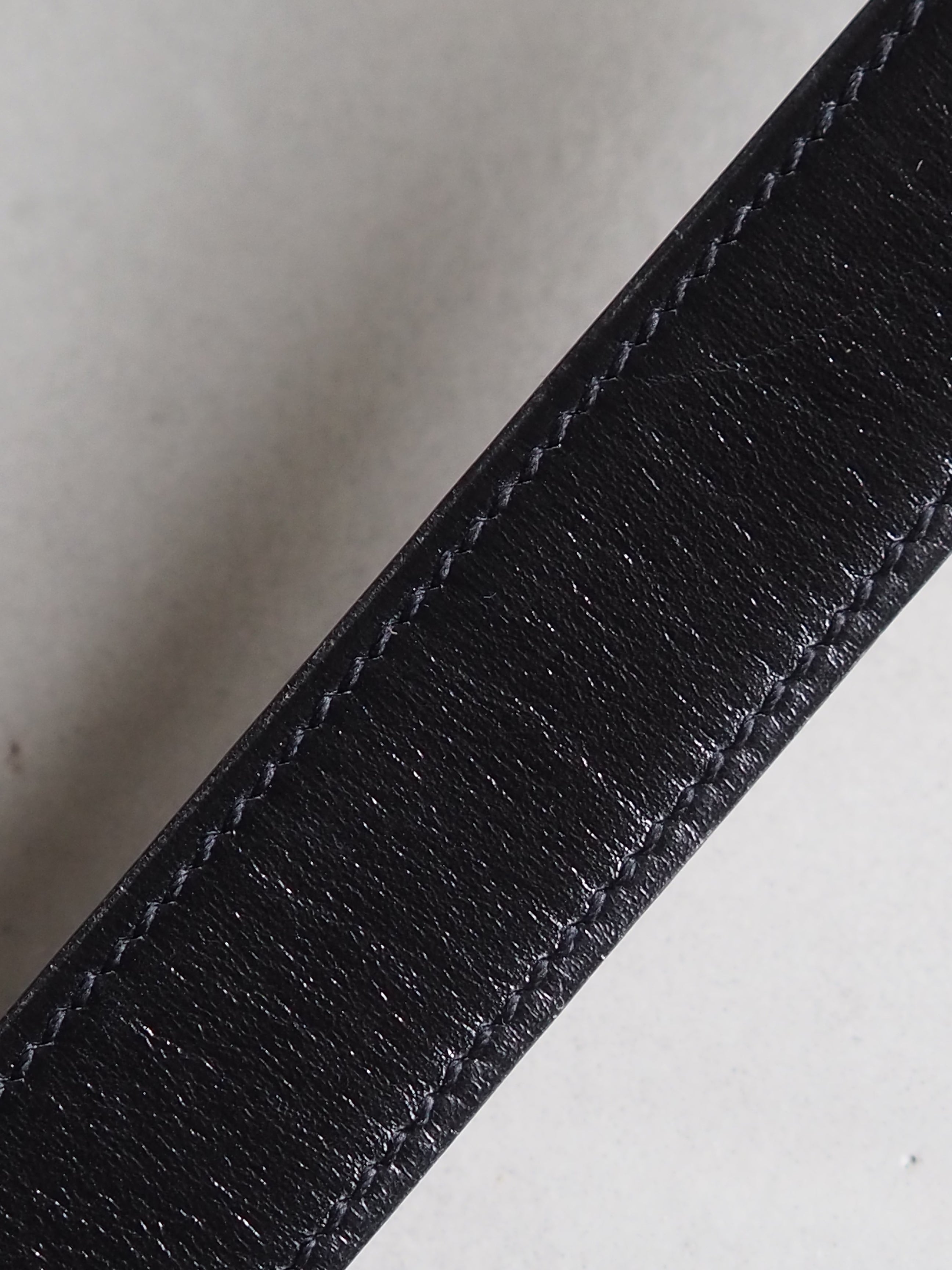 HERMES エルメス シェーヌダンクル ベルト 65 ゴールド ブラック