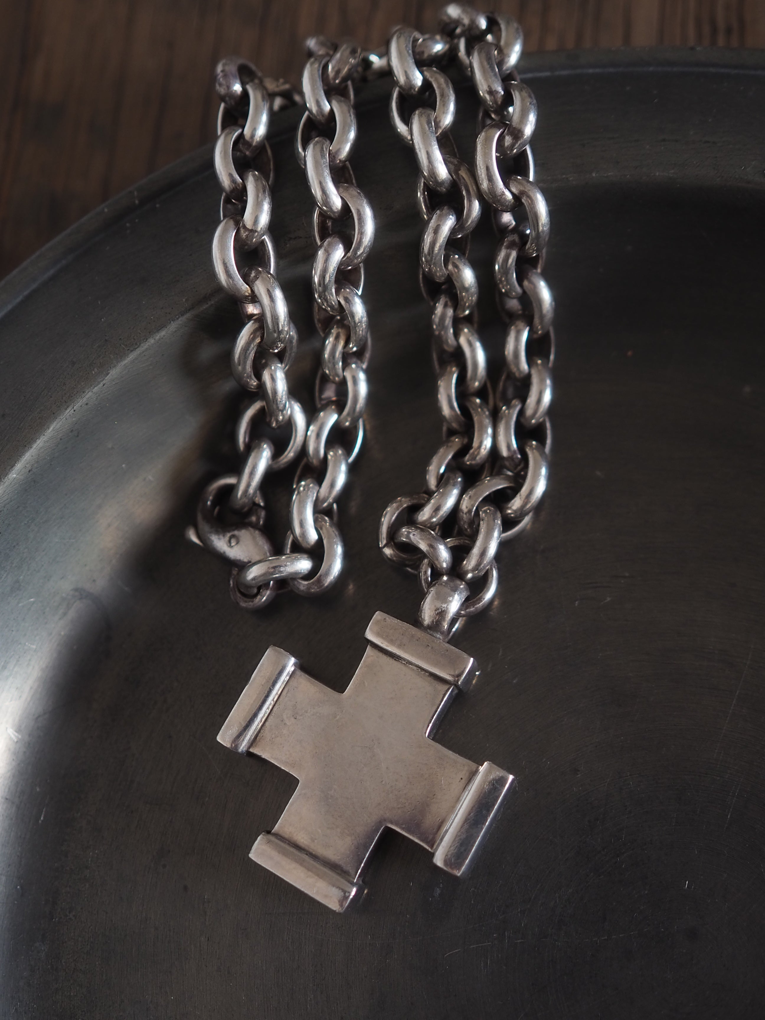 Tiffany & Co ヴィンテージ ティファニー ローマン クロス ネックレス