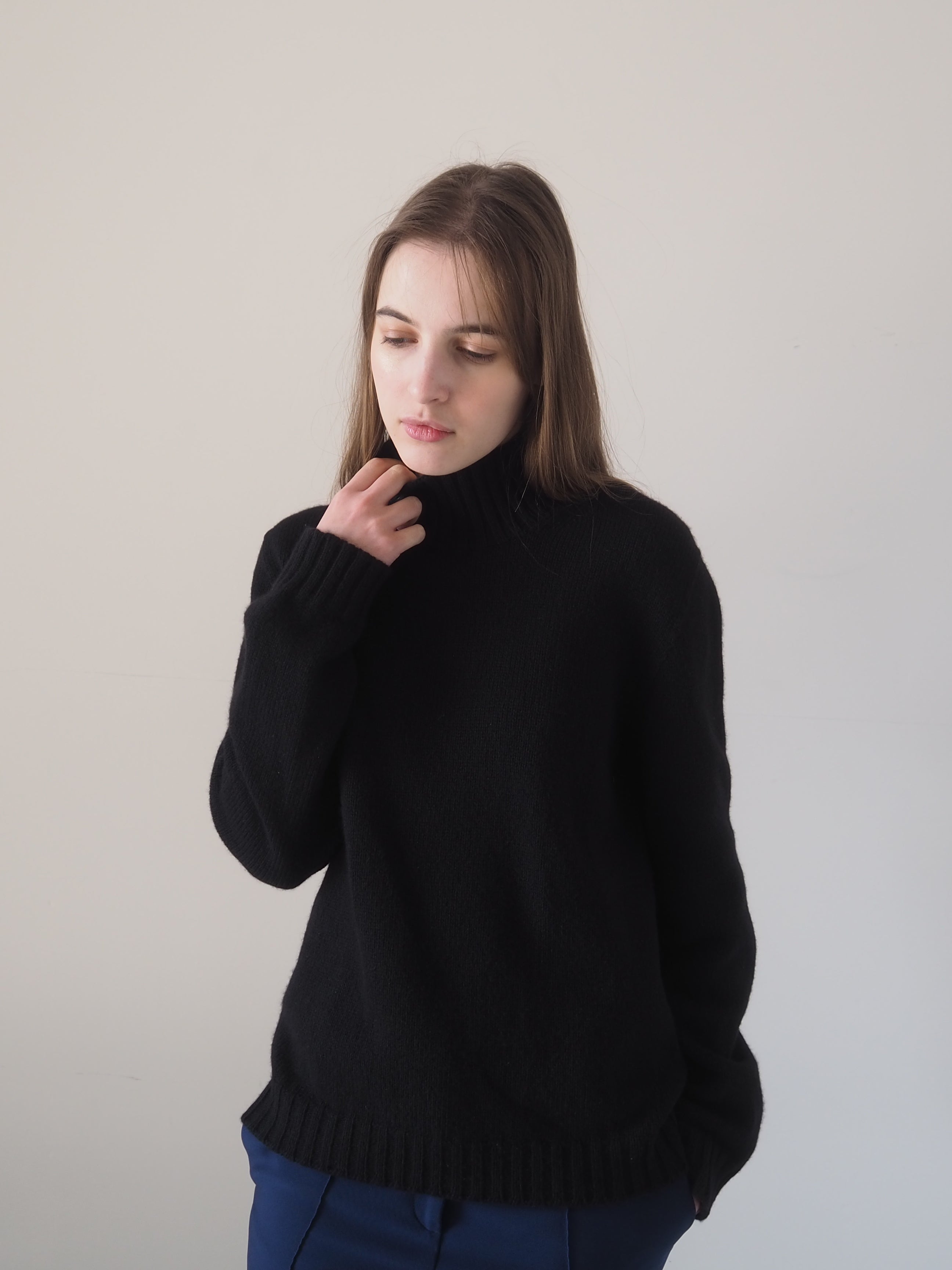 HERMES ヴィンテージ エルメス マルジェラ期 ハイネック ニット