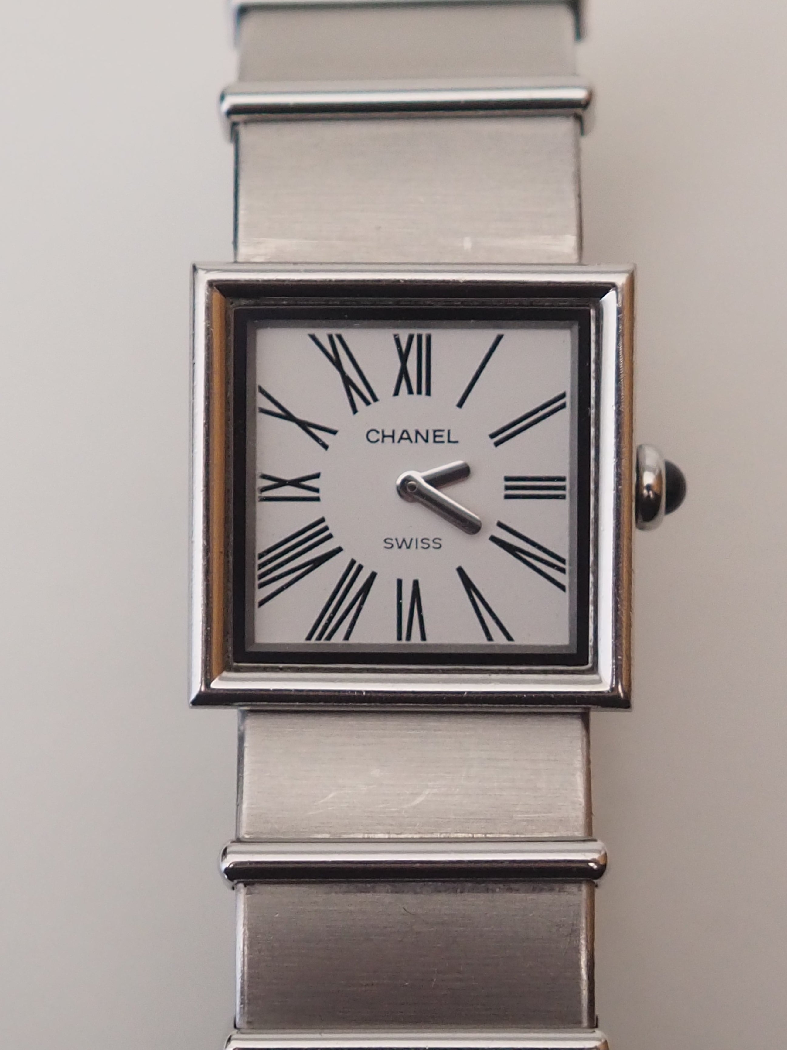 CHANEL シャネル マドモアゼル ウォッチ 腕時計 シルバー ステンレス