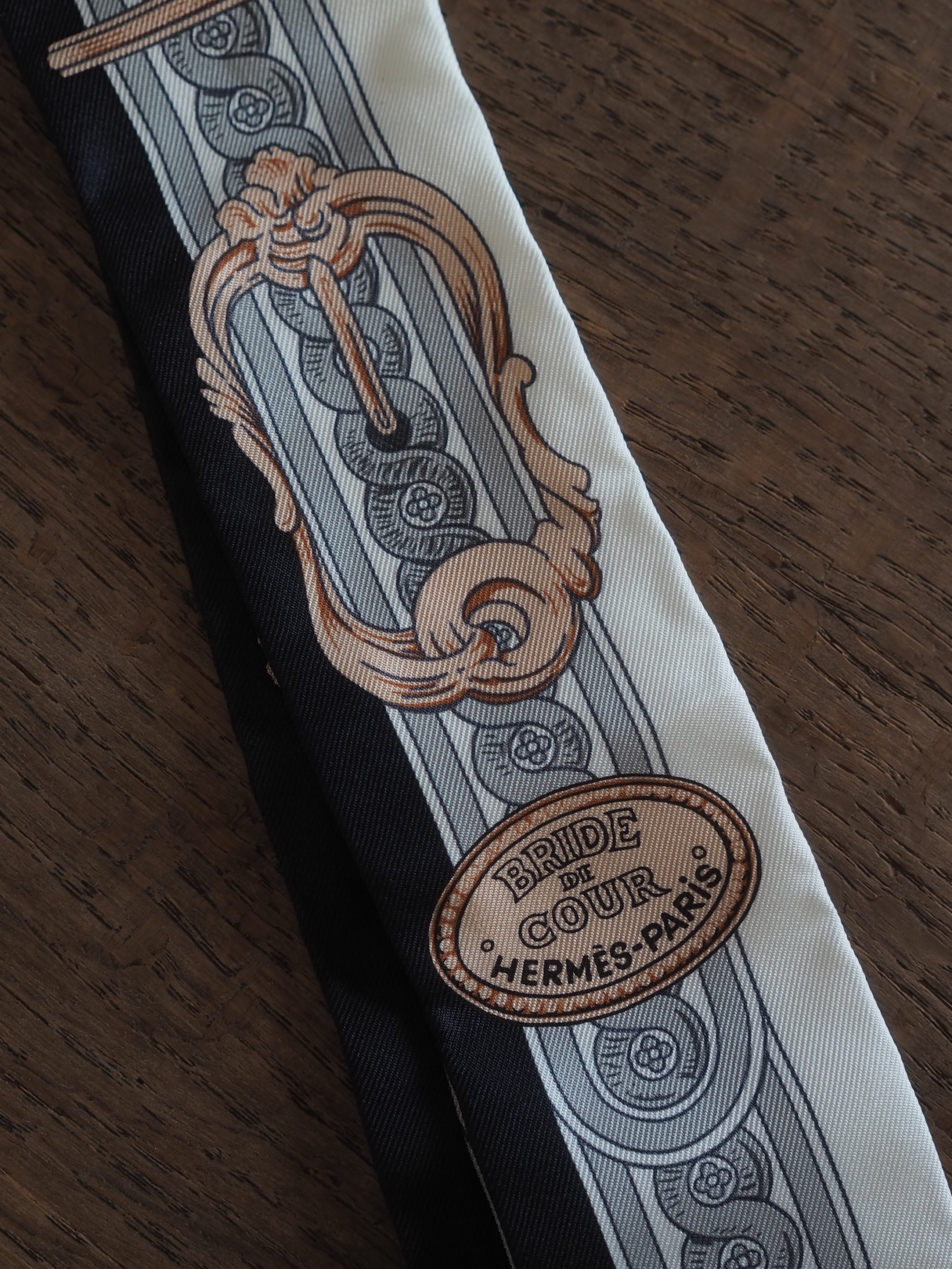 HERMES エルメス ツイリー スカーフ Bride de Cour ブリッド・ドゥ