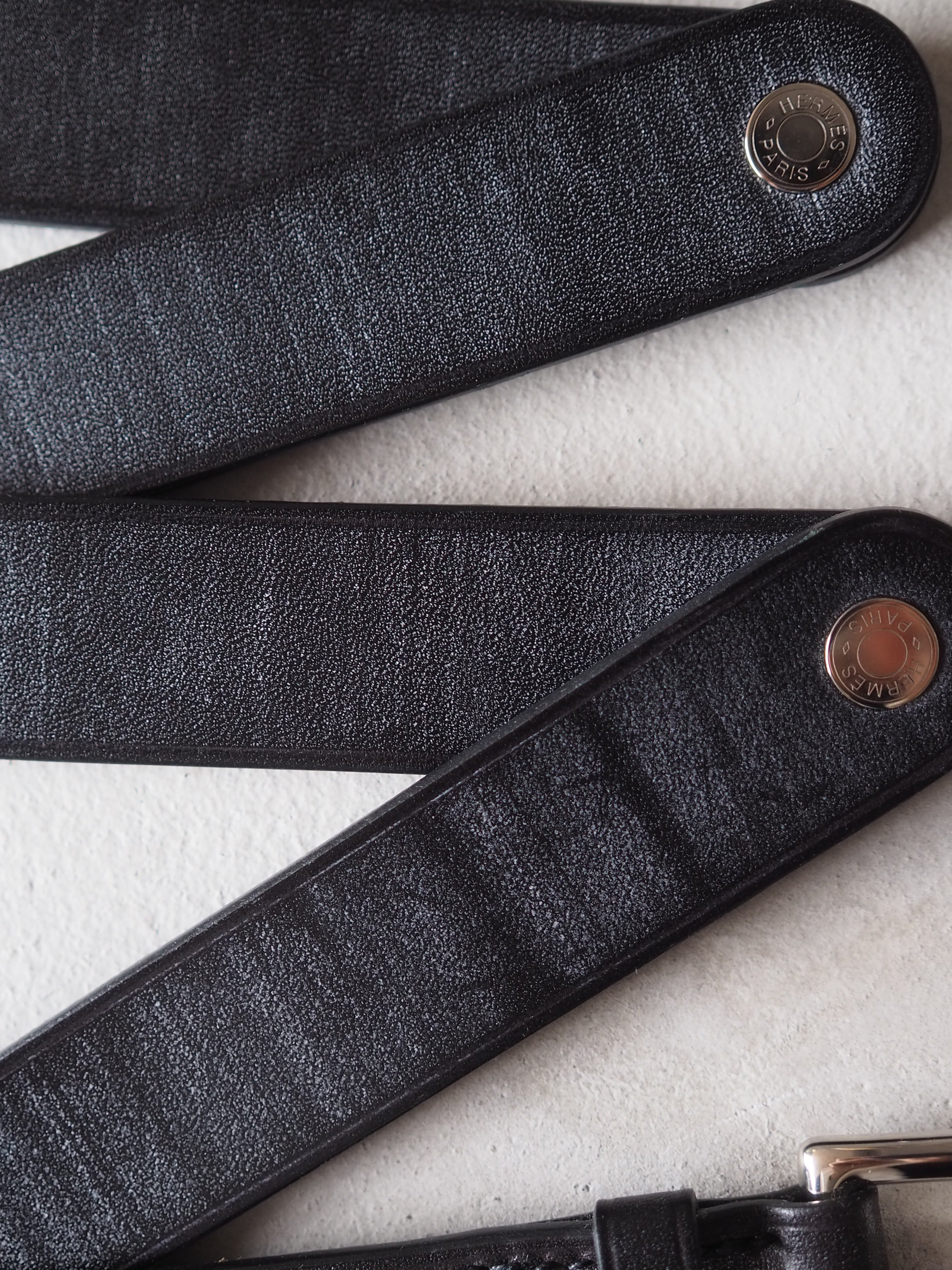 HERMES エルメス エトリヴィエール 折りたたみ ベルト 80 メンズ