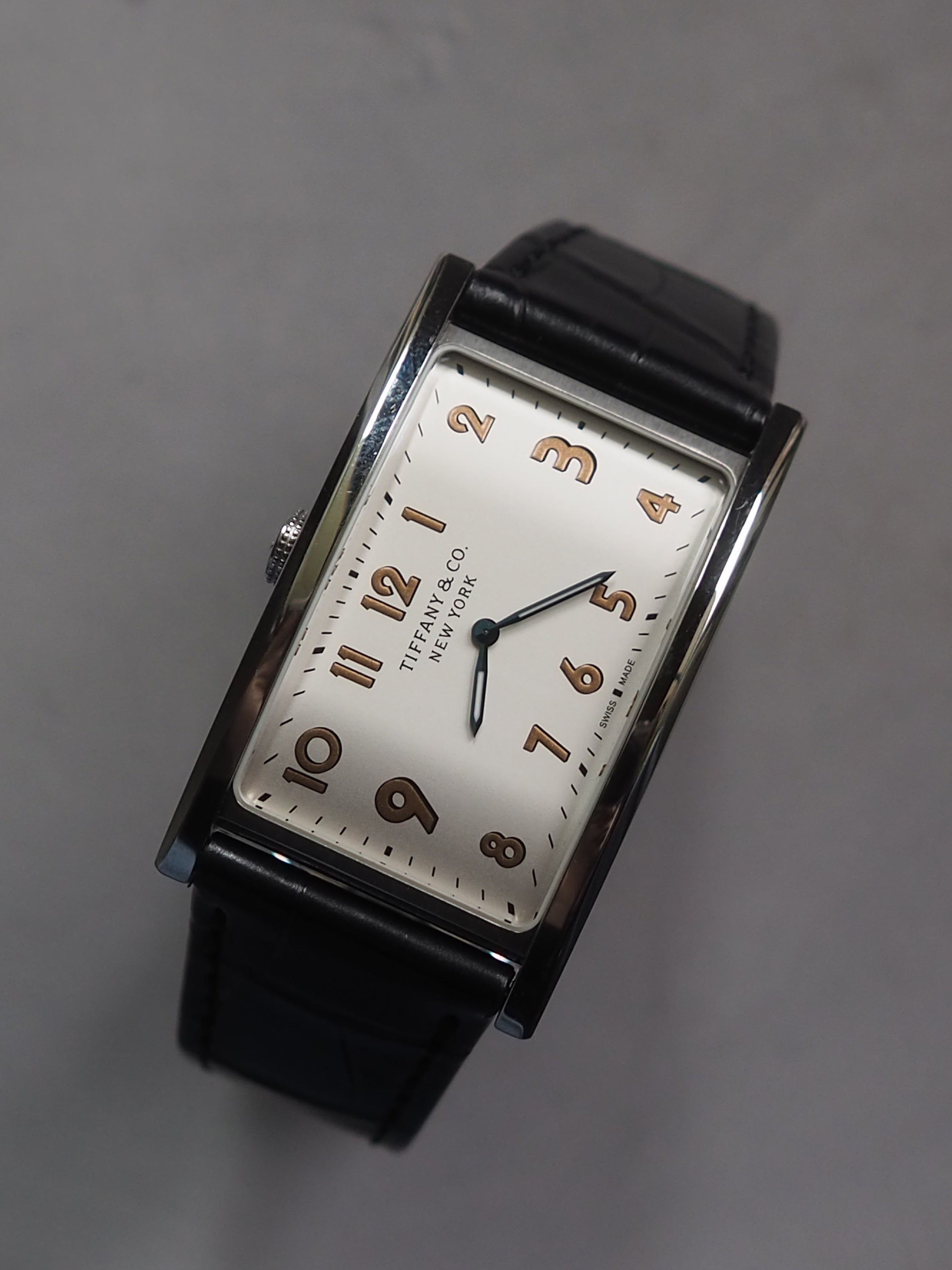 Tiffany & Co. ティファニー イーストウエスト ウォッチ 腕時計 メンズ