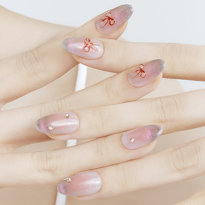 ONA15J】Ollioネイルアーモンド ウォーターストロベリー | Ollio(オーリオ)