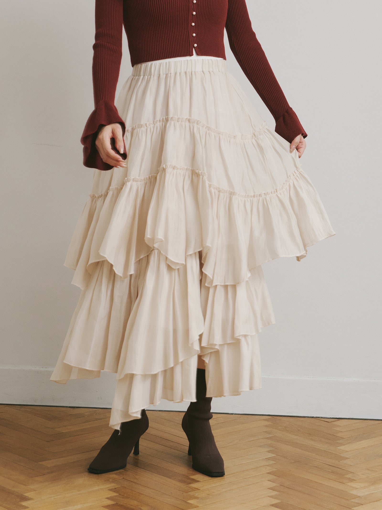 ランダムギャザースカート