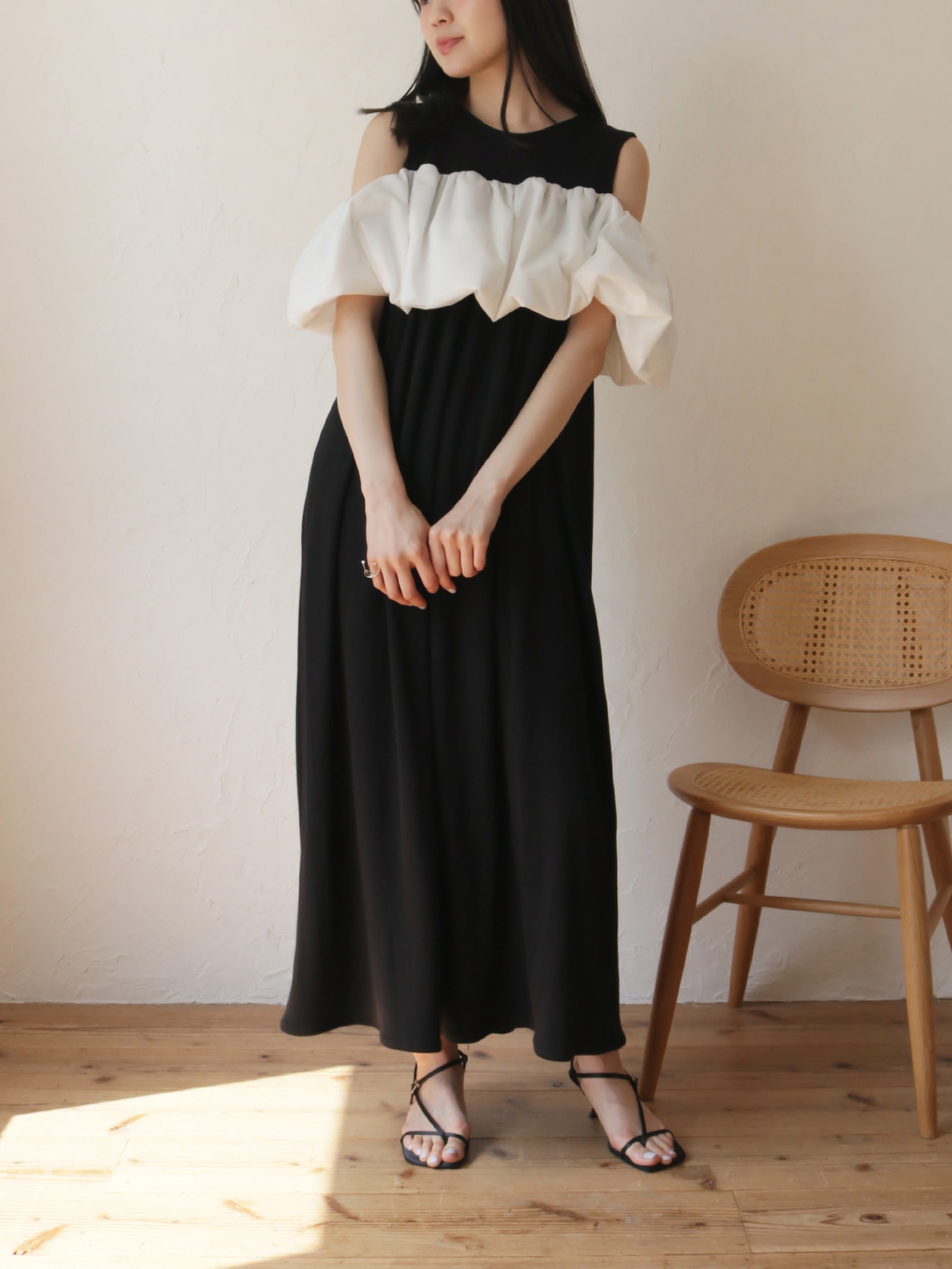 フリルドッキングワンピース