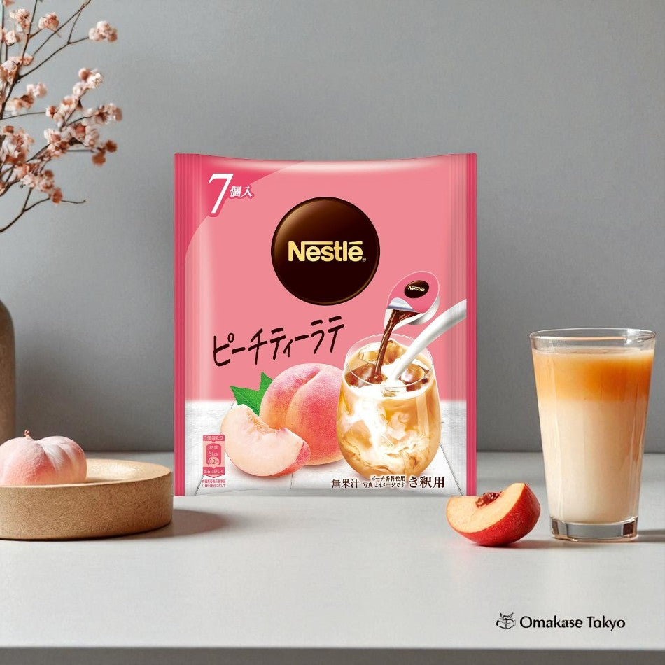 Nestle Potion Peach Tea Latte, 7 Pieces – Omakase Tokyo