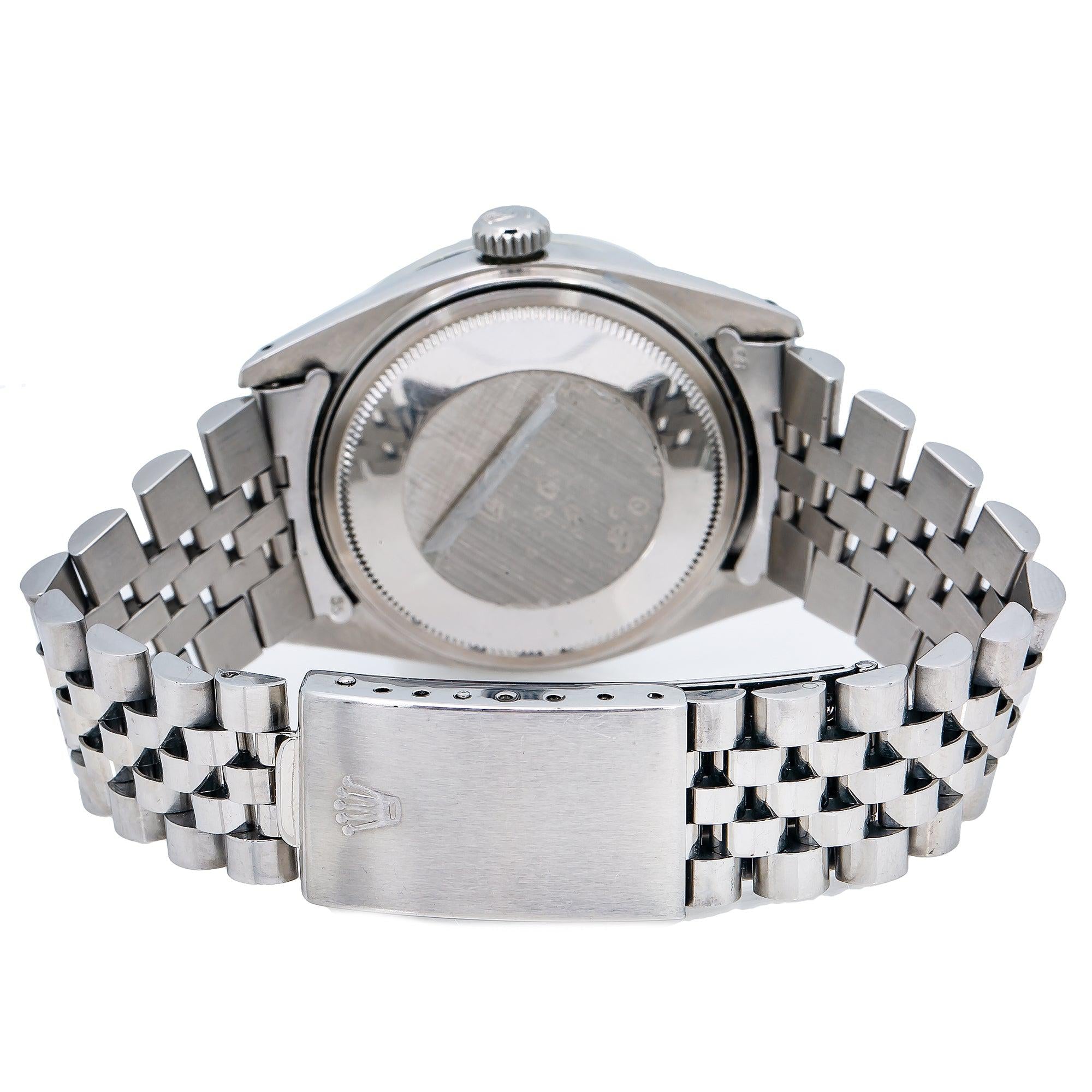 Buy Rolex Datejust 36MM 1601 Mother of Pearl Diamond Dial Diamond