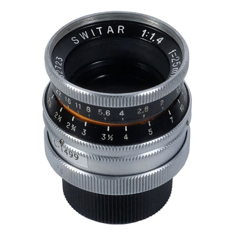 Kern（ケルン）Switar H16 RX 25mm/F1.4｜オールドレンズ-Cマウント
