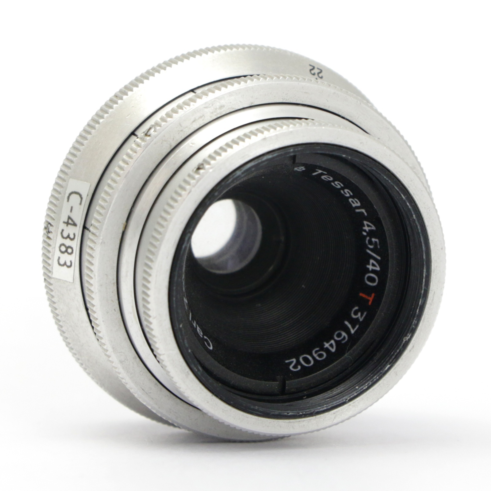 Carl Zeiss Jena（カールツアイス イエナ）Tessar（テッサー）40mm/F4