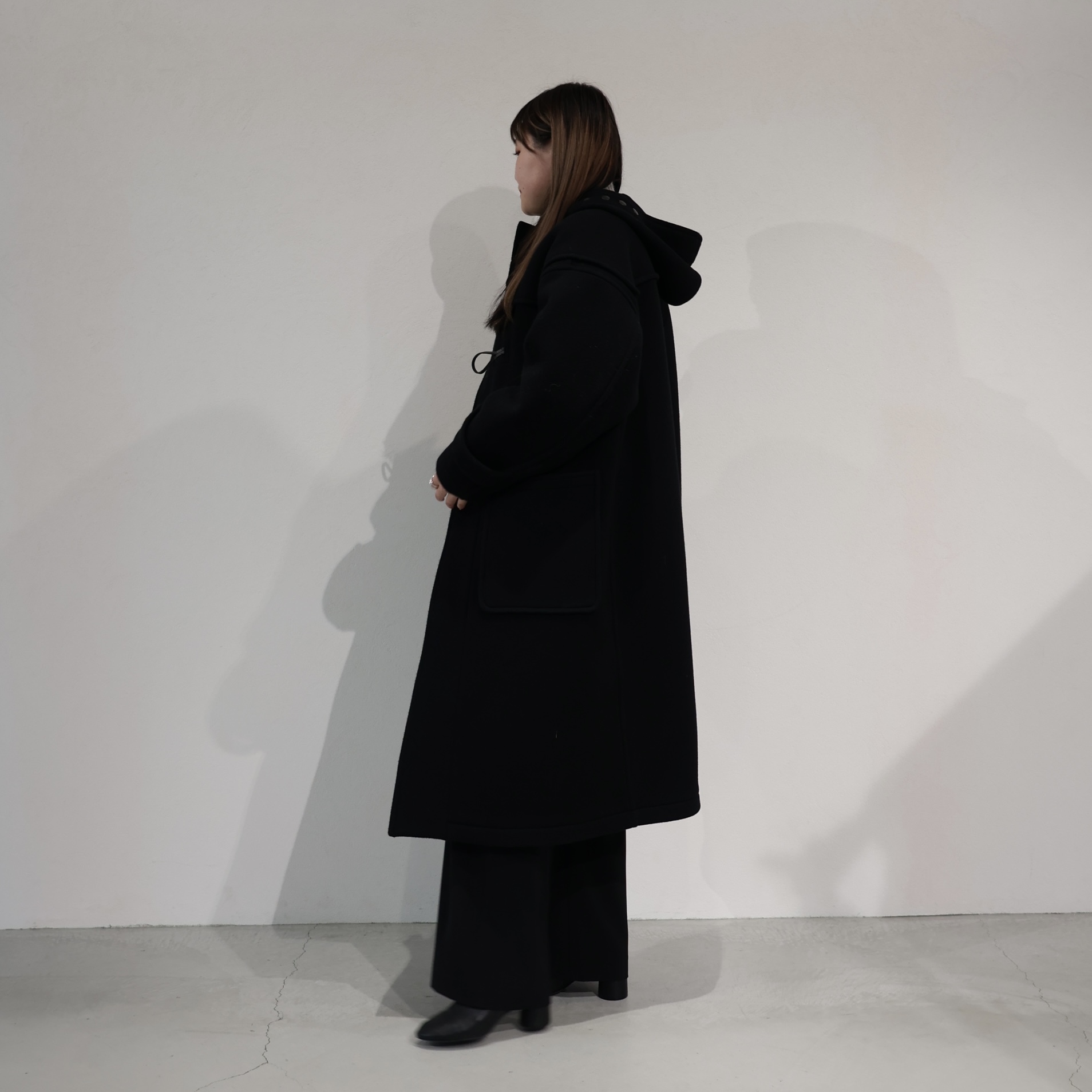 HYKE(ハイク)】 DOUBLE FACE DUFFLE COAT｜パリゴ尾道店｜尾道本通り商店街