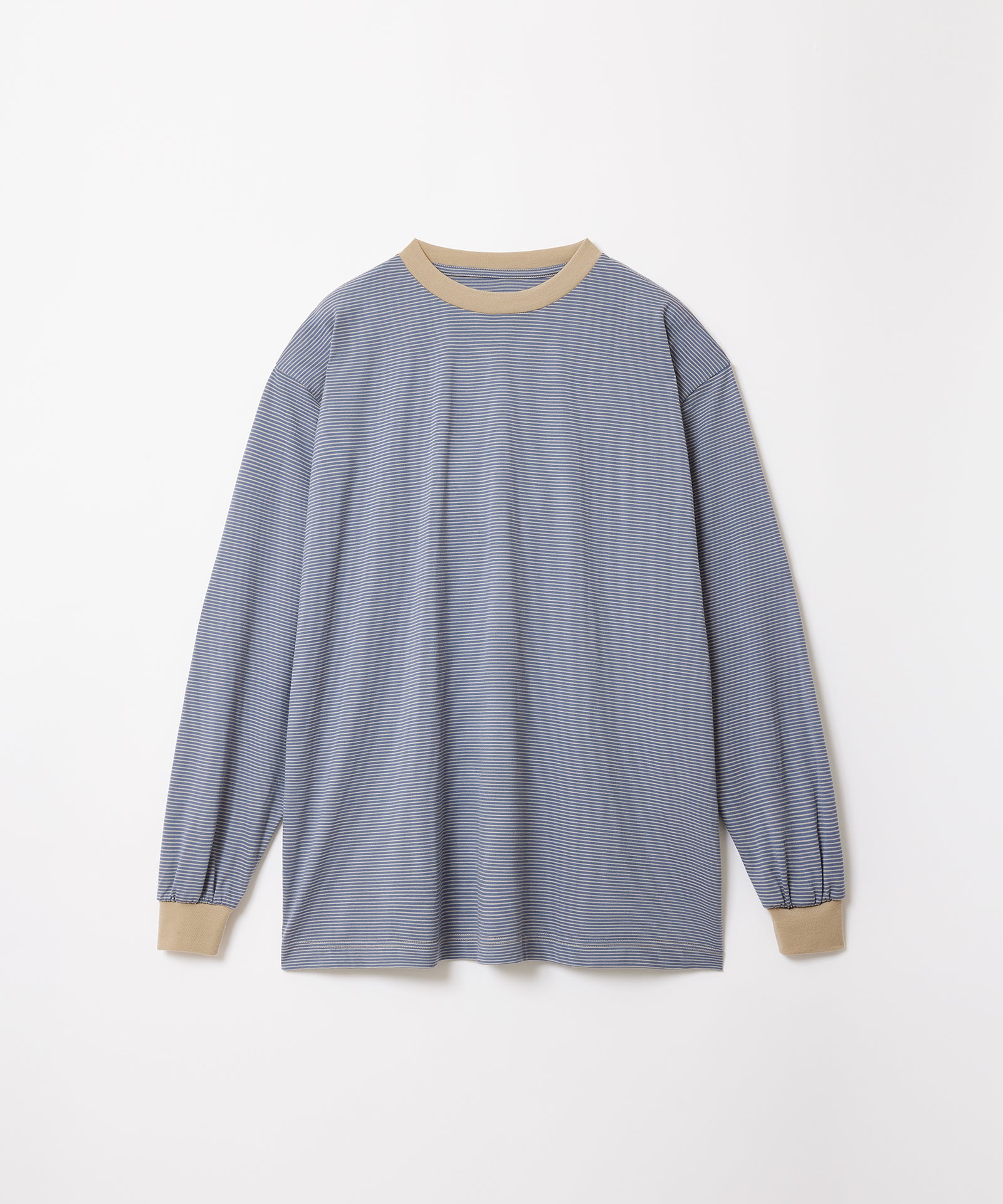 LONG SLEEVE TEE / BLUE GRAY – ONC MERINO