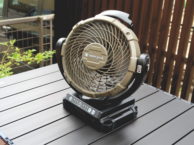 スノーピークの扇風機】フィールドファンを徹底レビュー！マキタとの