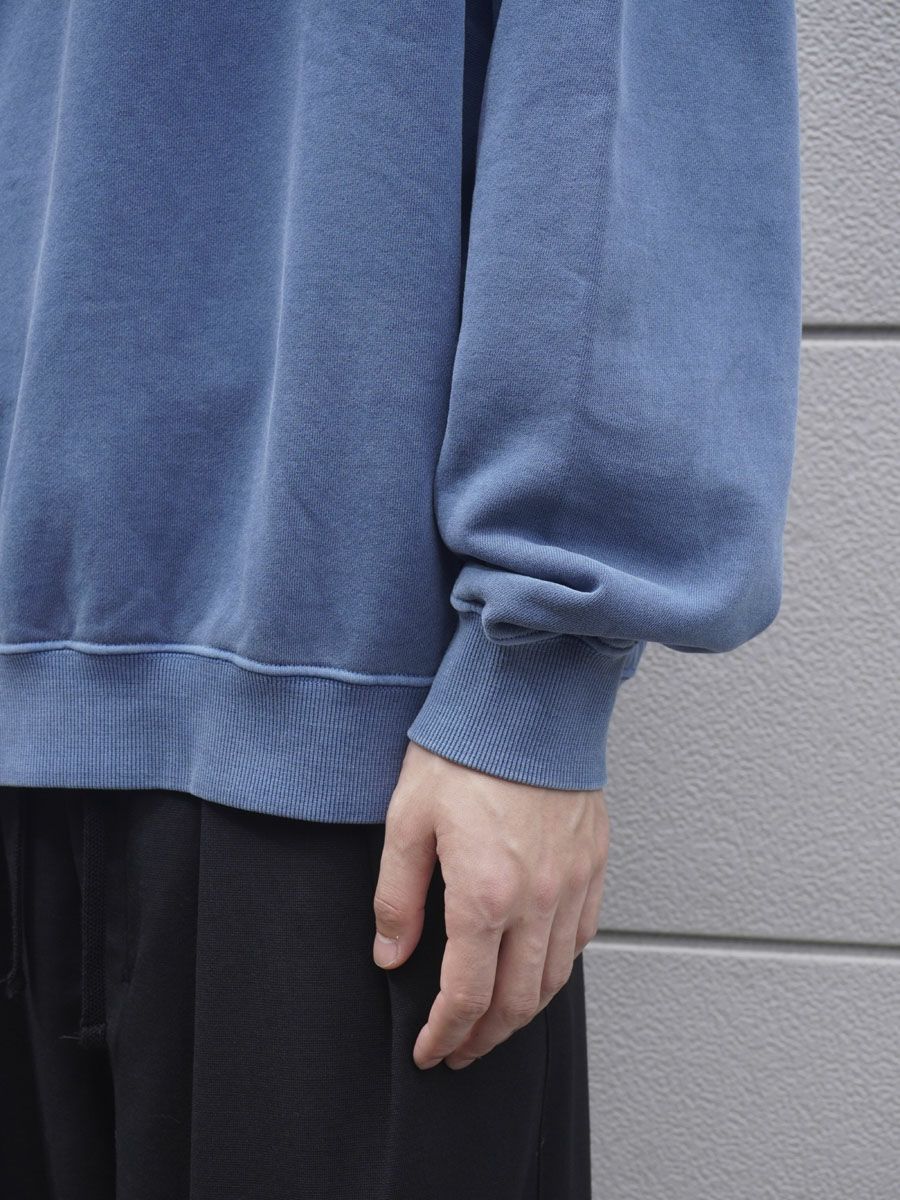 PIGMENT CREW NECK SWEAT[BLUE] | 1LDK (ワンエルディーケー) 公式サイト