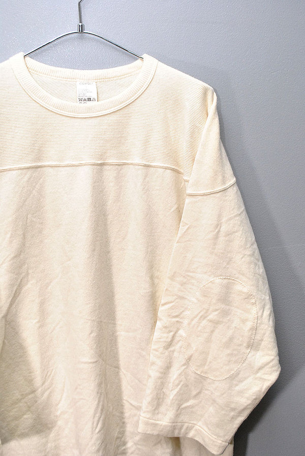 COMOLI ウールフットボールTシャツ