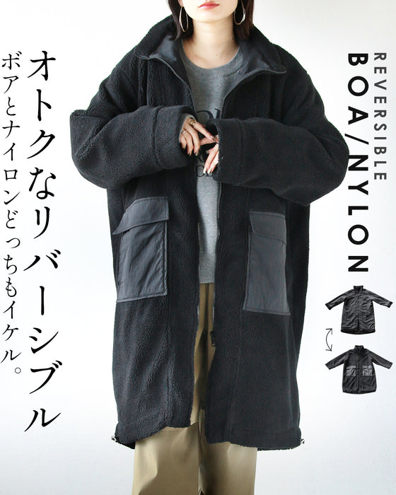 オトクな リバーシブル ボアとナイロンどっちもイケル。 – ONE PEACE