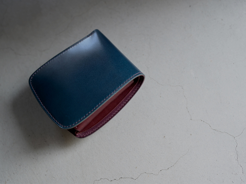 コードバン & ブッテーロ シェル型二つ折り財布 | ONES WORKER ワンズ