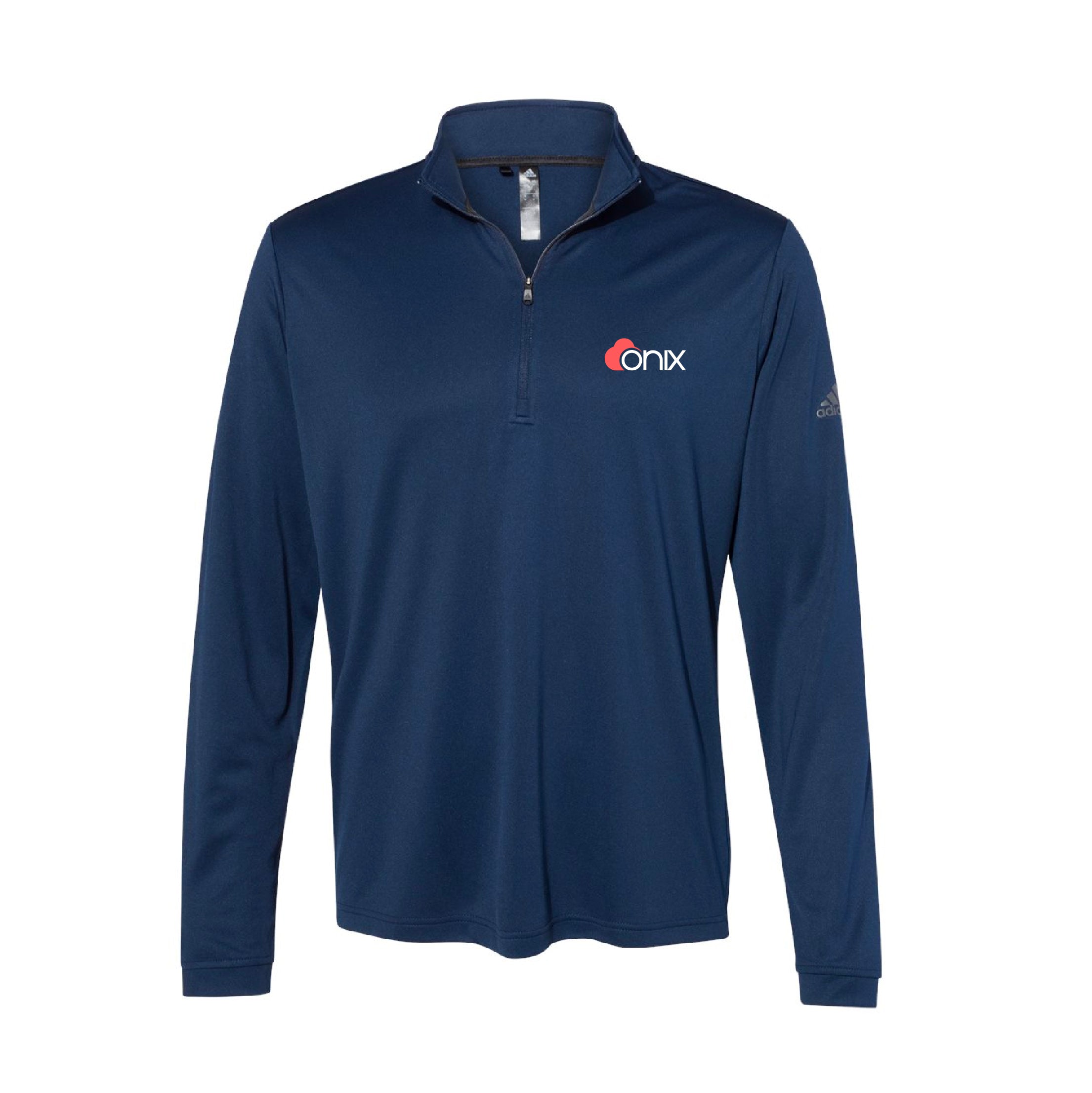 Adidas - Lightweight 1/4 Zip Pullover - Navy – onixswag