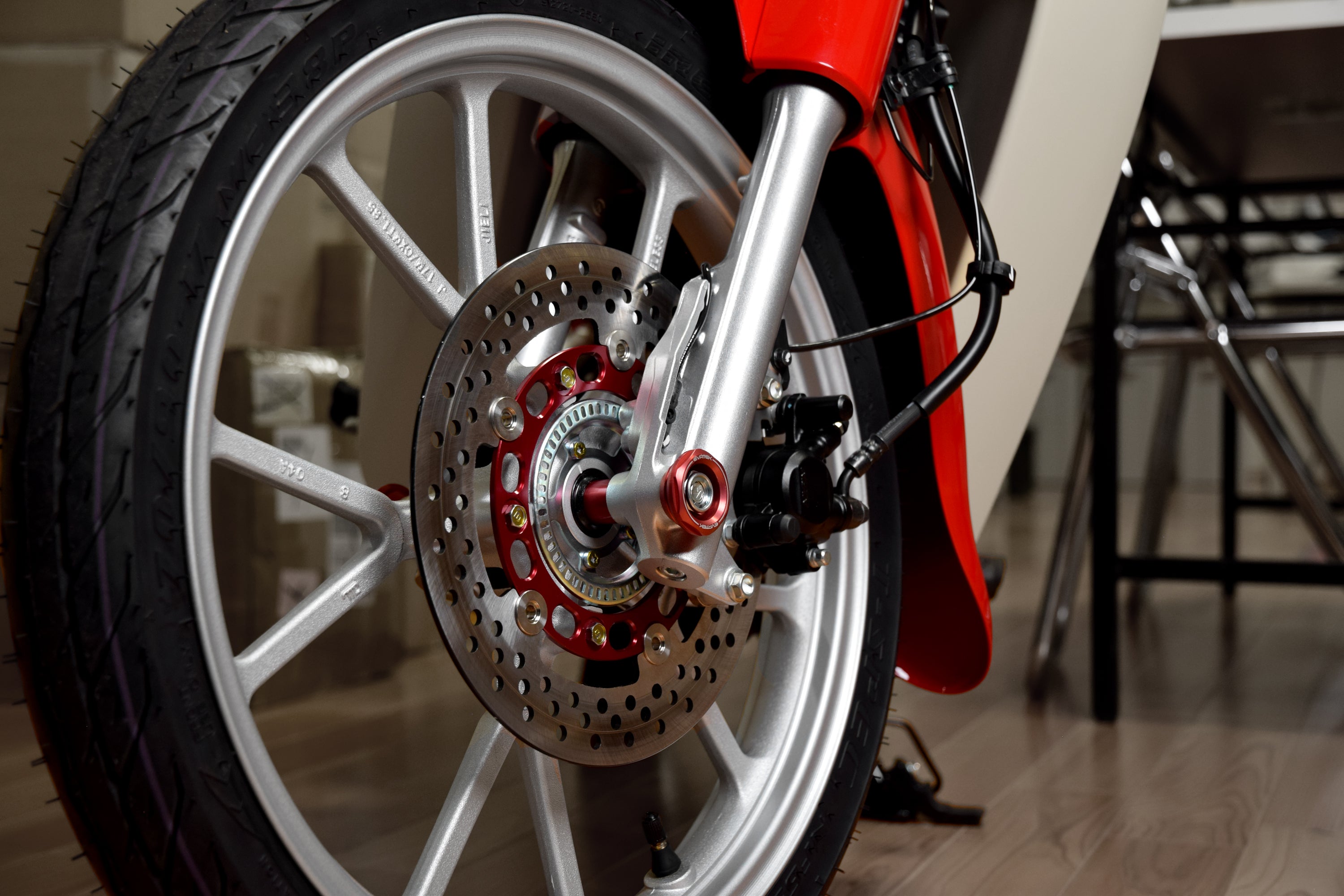 エヴァテック フロントブレーキ245mm ディスクキット ホンダ スーパー