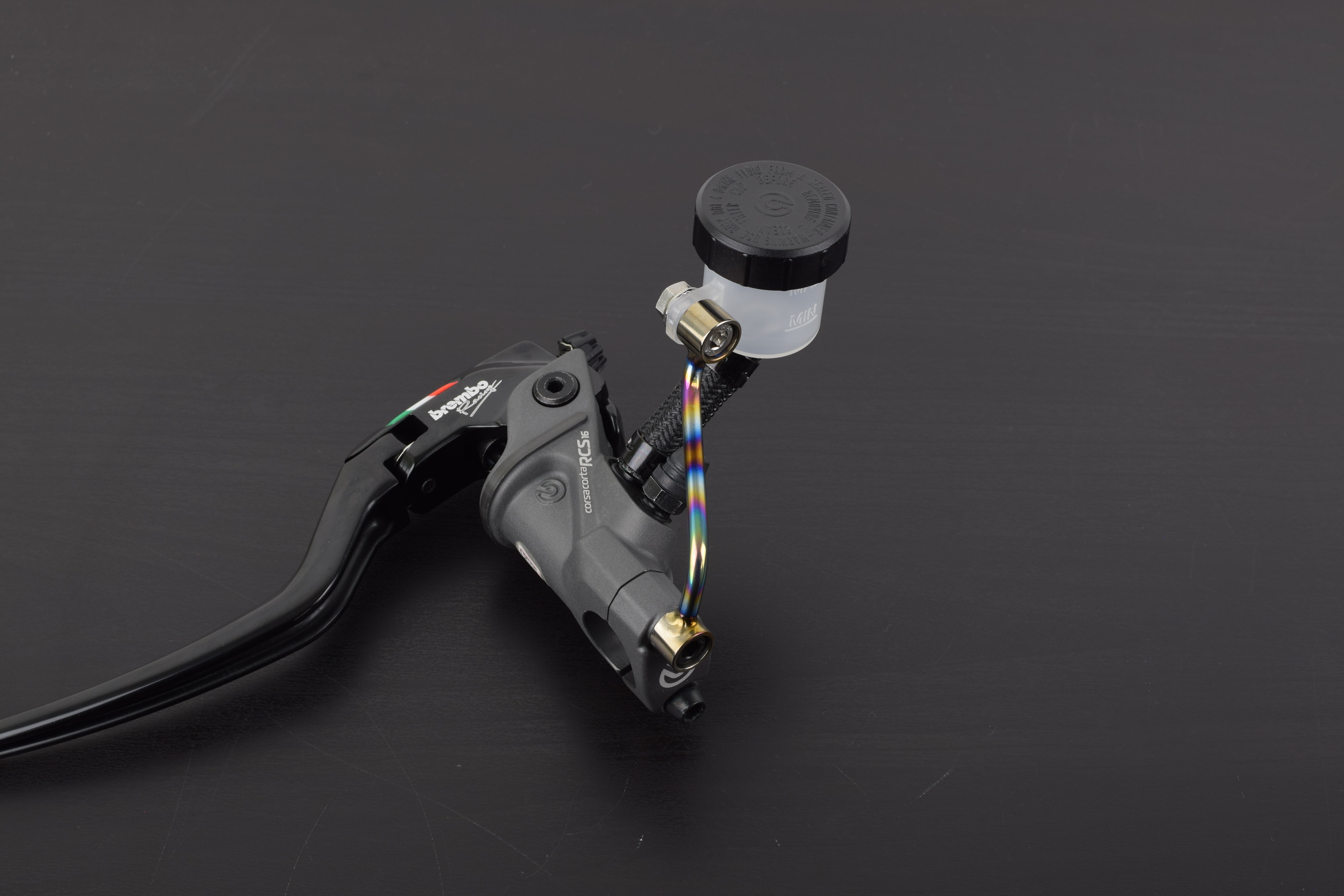 brembo RCSクラッチマスターシリンダー チタニウムステー EZパッケージ
