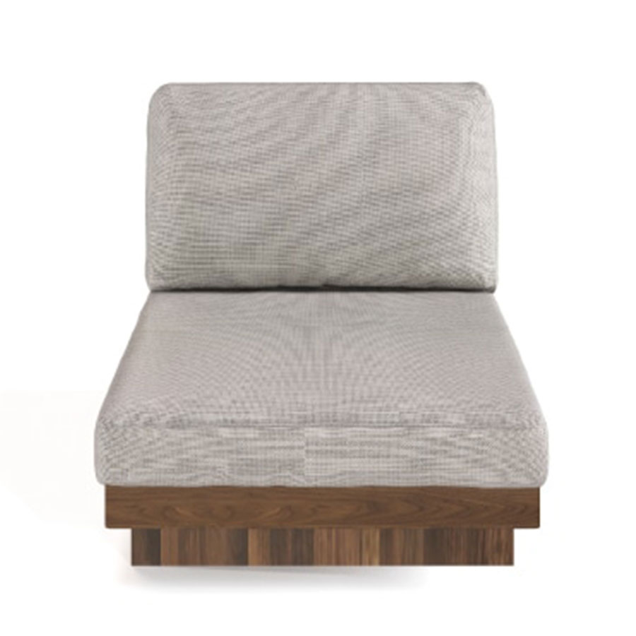 マスターウォール デニッシュソファ アームレスカウチ 90｜家具の通販