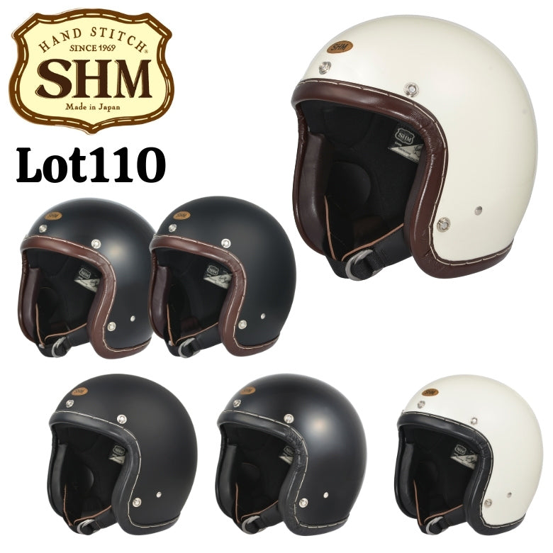 DIN MARKET|ジェットヘルメット|SHM HAND STITCH Lot 110 – はとや